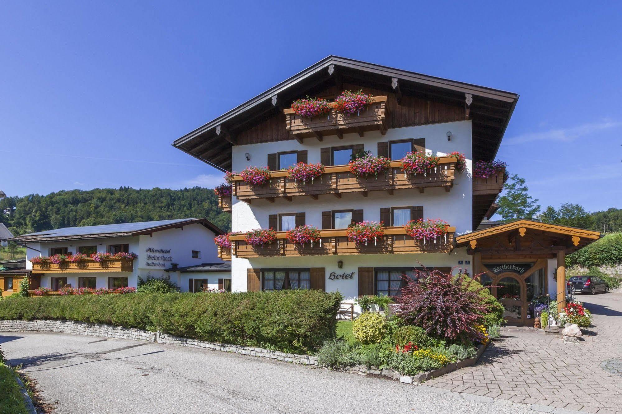 Alpenhotel Weiherbach Berchtesgaden Hallenbad Und Sauna Exterior foto
